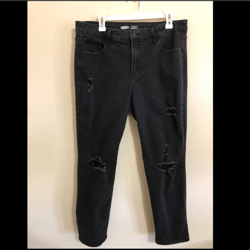 Old navy power straight jean size 16